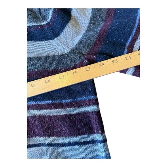 Vintage Oleg Cassini Wool Blend Pullover Mens L 
Striped Sweater Crew - Picture 6 of 8
